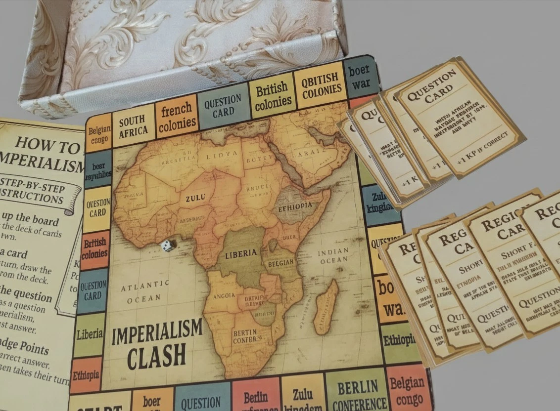 Imperialism Clash | Interactive History Board Game detail 3