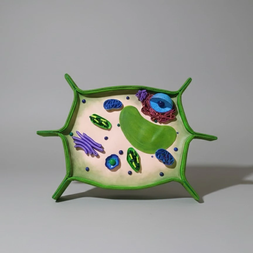 Anatomical Model of Animal Cells | Accurate Educational Sculpture  detail 2